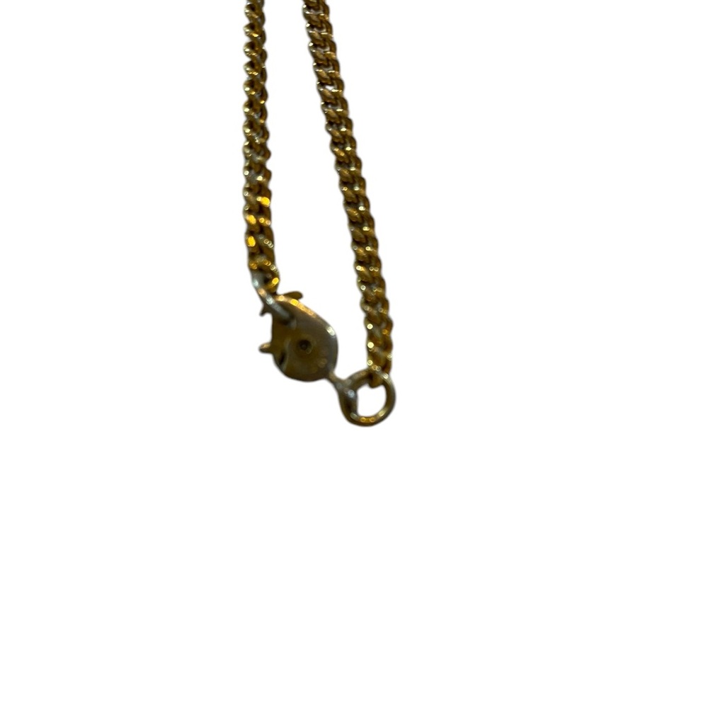 Vintage Medallion Pendant Necklace 20 inch - Picture 5 of 6